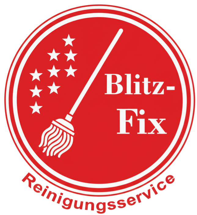 Logo der Reinigungsfirma BlitzFix